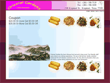 Tablet Screenshot of orientalgardenskingwood.com